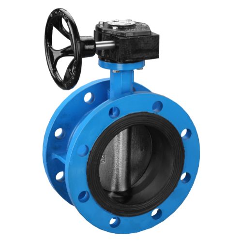 Gear Operated Flanged Type Concentric Butterfly Valve